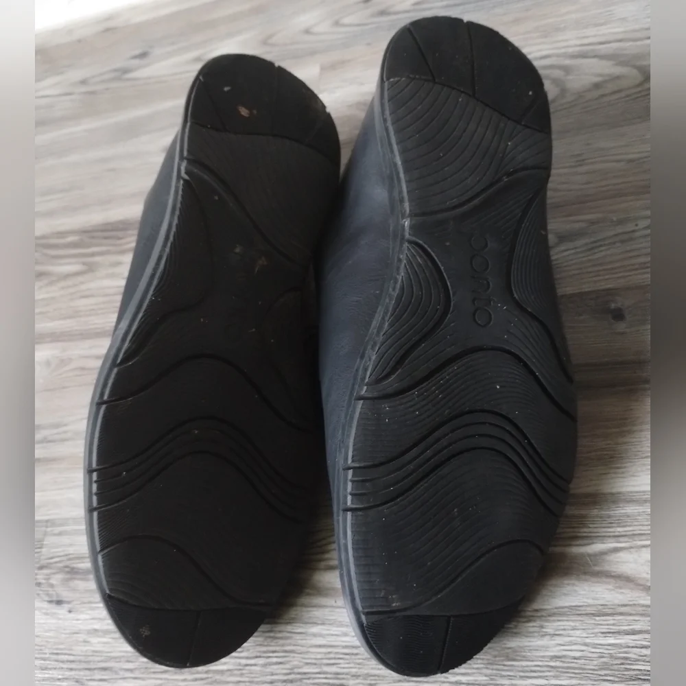 Ponto The Pacific Oxford Black Leather Dress Shoe Men's Size 10